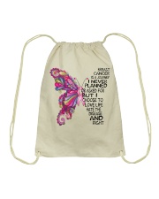 Breast Cancer Is A Journey Drawstring Bag tile