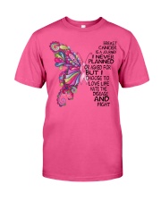 Breast Cancer Is A Journey Classic T-Shirt front
