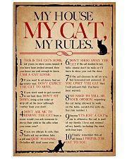 My House My Cat My Rules 11x17 Poster front