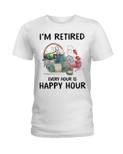 I'm Retired Ladies T-Shirt tile
