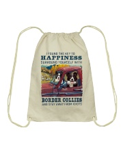 Border Collie LD-2001-TNT Drawstring Bag tile