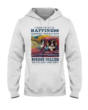 Border Collie LD-2001-TNT Hooded Sweatshirt tile
