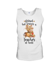 RETIRED TEACHER Unisex Tank tile