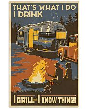 I Grill And I Know Things 11x17 Poster front