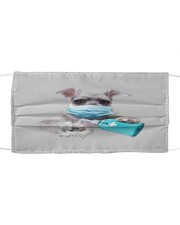 Miniature Schnauzer wash hands Mask tile