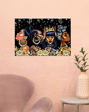 My black queen 24x16 Poster poster-landscape-24x16-lifestyle-23