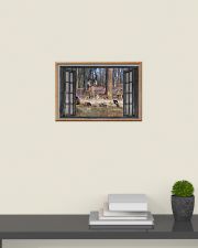 Deer 21 24x16 Poster poster-landscape-24x16-lifestyle-09