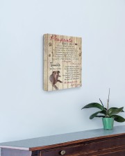 Trouble Pawprints Left By You 11x14 Gallery Wrapped Canvas Prints aos-canvas-pgw-11x14-lifestyle-front-01