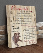 Trouble Pawprints Left By You 11x14 Gallery Wrapped Canvas Prints aos-canvas-pgw-11x14-lifestyle-front-10