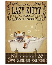 Lazy Kitty 11x17 Poster front