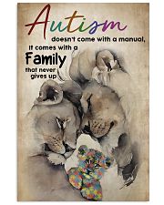 Autism Doesn't Come With A Manual 11x17 Poster front