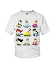 Pug Princess Youth T-Shirt tile