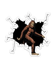 Bigfoot Crack Sticker - Single (Vertical) front