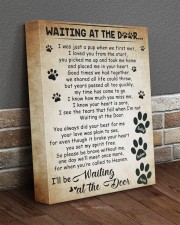 Buddy Andrew And Annie Waiting At The Door 11x14 Gallery Wrapped Canvas Prints aos-canvas-pgw-11x14-lifestyle-front-10