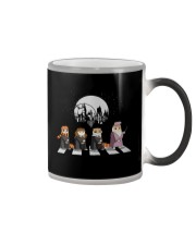 Walking Cats Color Changing Mug tile