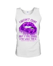 Fibromyalgia I Won't Quit Unisex Tank tile