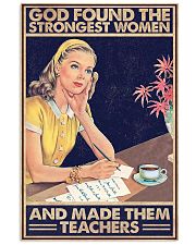 TEACHER 11x17 Poster front