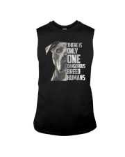 There Is Only One Dangerous Breed Humans Sleeveless Tee tile