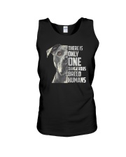 There Is Only One Dangerous Breed Humans Unisex Tank tile