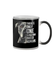 There Is Only One Dangerous Breed Humans Color Changing Mug tile