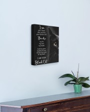 I Am Your Black Cat 11x14 Gallery Wrapped Canvas Prints aos-canvas-pgw-11x14-lifestyle-front-01