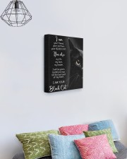 I Am Your Black Cat 11x14 Gallery Wrapped Canvas Prints aos-canvas-pgw-11x14-lifestyle-front-02