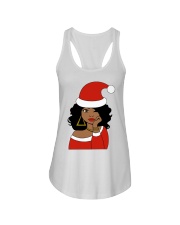 Melanin Christmas Ladies Flowy Tank tile