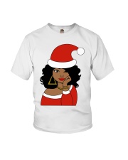 Melanin Christmas Youth T-Shirt tile