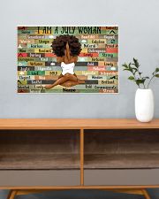 July woman 24x16 Poster poster-landscape-24x16-lifestyle-25