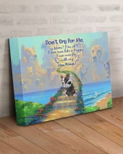 Don't Cry For Me - Puppy 14x11 Gallery Wrapped Canvas Prints aos-canvas-pgw-14x11-lifestyle-front-07