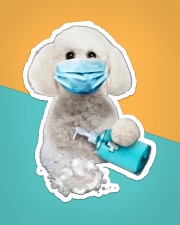 Bichon Frise wash hands Sticker - Single (Vertical) aos-sticker-single-vertical-lifestyle-front-02