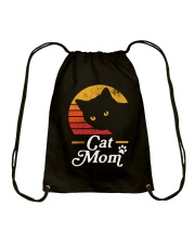 Cat Mom Drawstring Bag tile