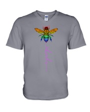 Bee Kind V-Neck T-Shirt tile