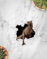Dinosaur Crack Sticker - Single (Vertical) aos-sticker-single-vertical-lifestyle-front-06
