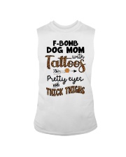 F-Bomb Dog Mom Sleeveless Tee tile