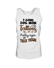 F-Bomb Dog Mom Unisex Tank tile