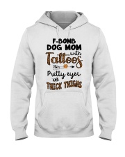 F-Bomb Dog Mom Hooded Sweatshirt tile