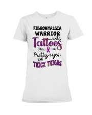 Fibromyalgia Warrior Premium Fit Ladies Tee tile