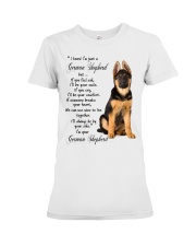 German Shepherd Premium Fit Ladies Tee tile