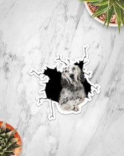 English Setter Sticker - Single (Vertical) aos-sticker-single-vertical-lifestyle-front-06