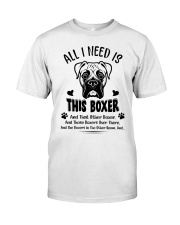 All I Need Is This Boxer Premium Fit Mens Tee tile