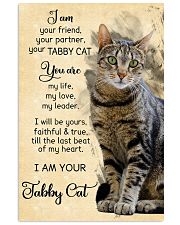 Tabby cat 11x17 Poster front