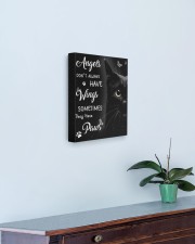 Angels Don't Always Have Wings 11x14 Gallery Wrapped Canvas Prints aos-canvas-pgw-11x14-lifestyle-front-01