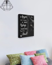 Angels Don't Always Have Wings 11x14 Gallery Wrapped Canvas Prints aos-canvas-pgw-11x14-lifestyle-front-02