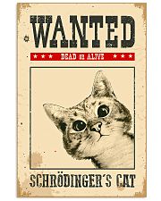 Wanted Schrodinger's Cat 11x17 Poster front