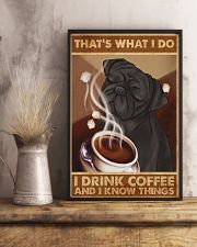 Pug That's What I Do 11x17 Poster lifestyle-poster-3