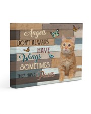 Angels Don't Always Have Wings 14x11 Gallery Wrapped Canvas Prints front