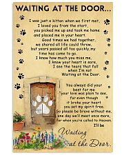 Cat Waiting At The Door - Beage color 11x17 Poster front