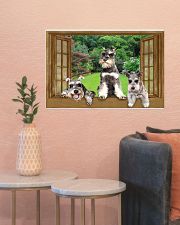 Schnauzer 24x16 Poster poster-landscape-24x16-lifestyle-22