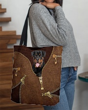 Rottweiler All-over Tote aos-all-over-tote-lifestyle-front-09